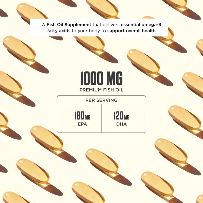 Big Muscles Salmon Fish Oil Softgels