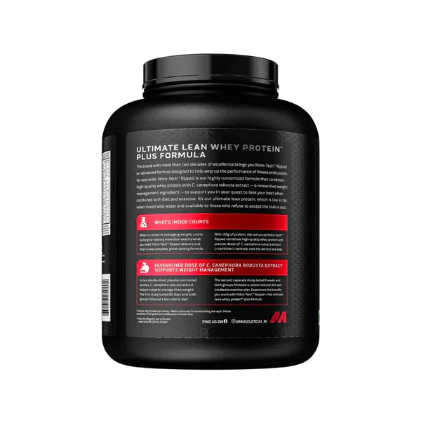 Muscletech Nitrotech Ripped Whey Protein