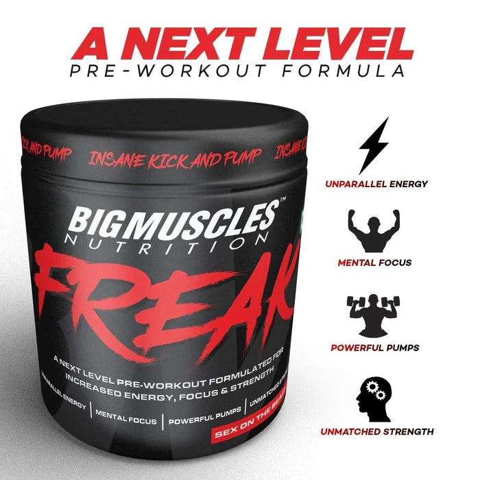 Big Muscles Nutrition Freak Pre Workout