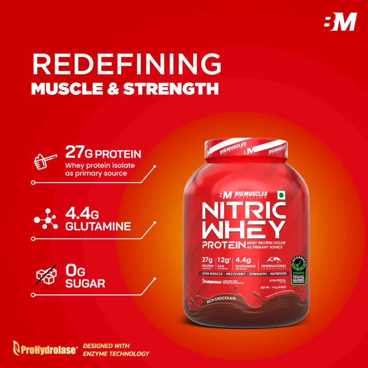 Big Muscles Nitric Whey Protein