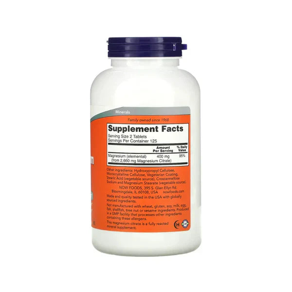 Now Foods Magnesium Citrate