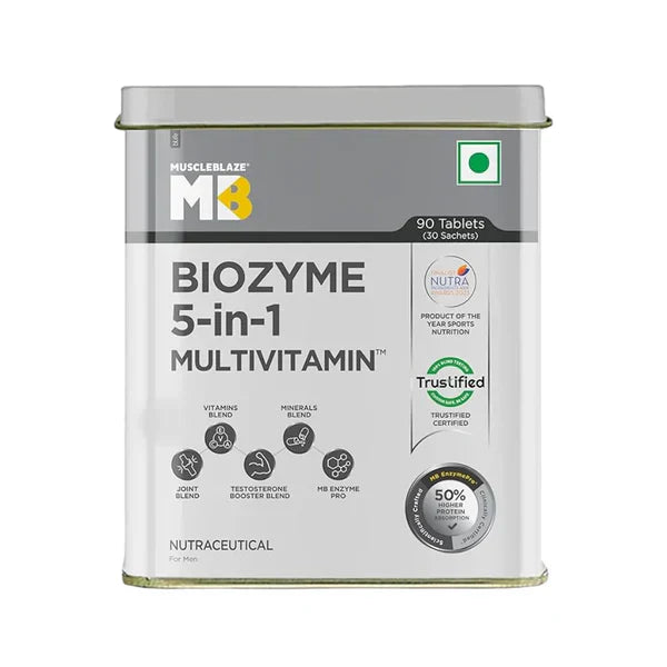 MuscleBlaze Biozyme 5 in 1 Multivitamin