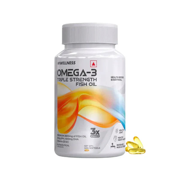 Big Muscles Omega 3 Triple Strength Fish Oil