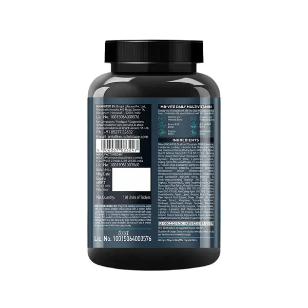 MuscleBlaze Daily Multivitamin