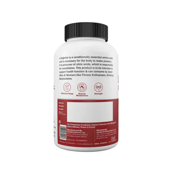Scitron L-Arginine – 100 Capsules