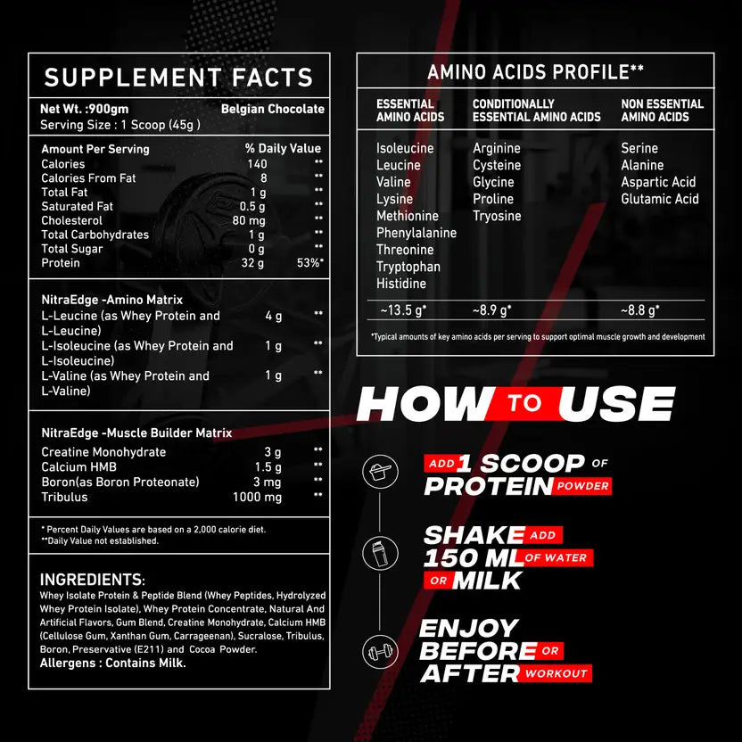 Big Muscles Nitra Edge Protein