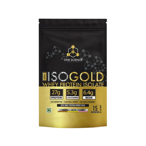 One Science 100% ISO Gold Whey Protein Isolate