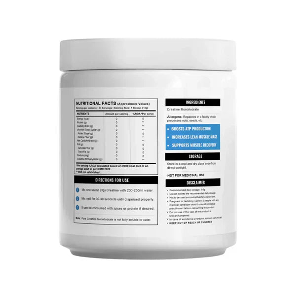 Wellcore Micronised Creatine Monohydrate