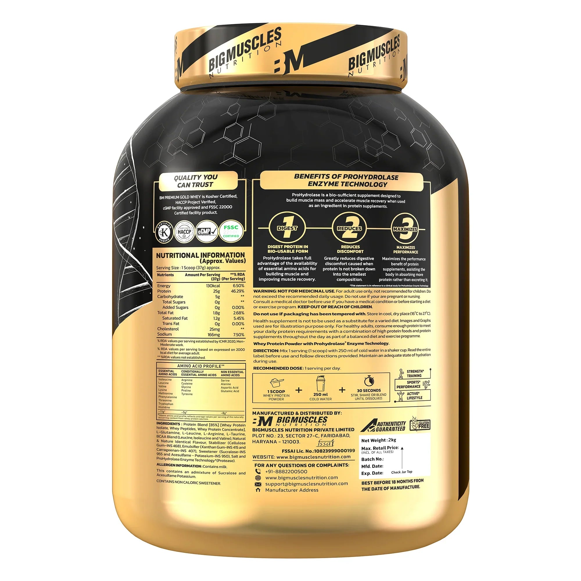 Big Muscles Premium Gold Whey