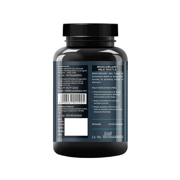 MuscleBlaze Milk Thistle