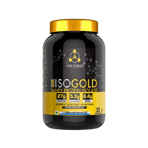 One Science 100% ISO Gold Whey Protein Isolate