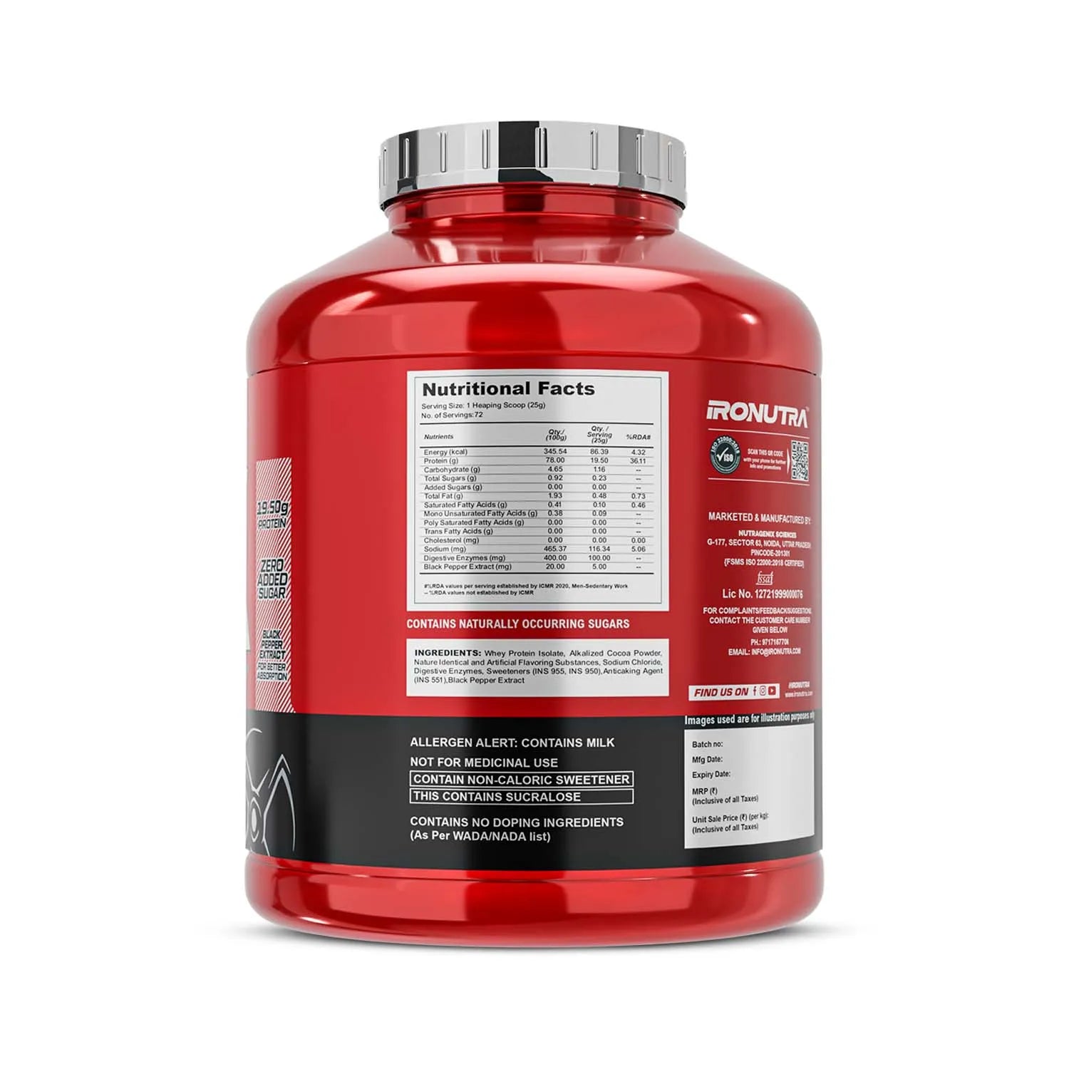 Iron Supra-Isolate Whey