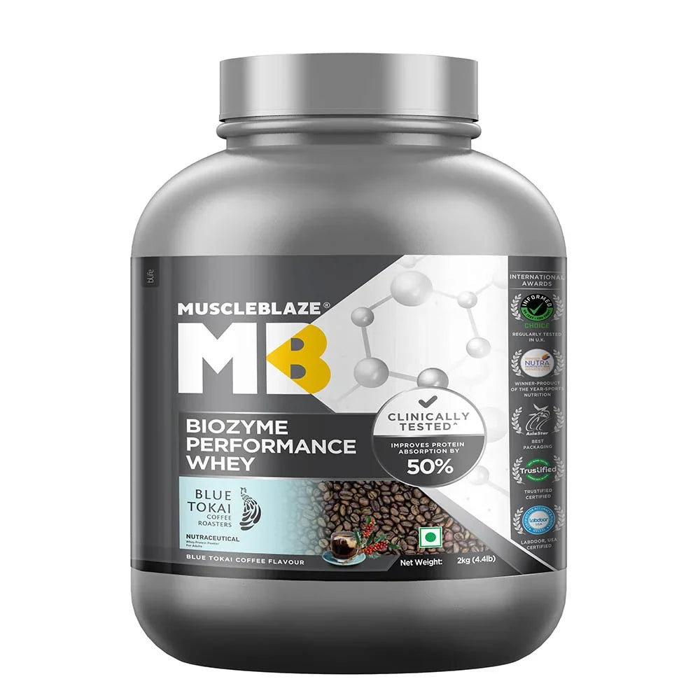 MuscleBlaze Biozyme Performance Whey Protein