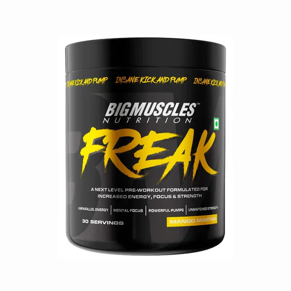 Big Muscles Nutrition Freak Pre Workout