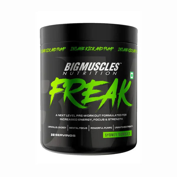 Big Muscles Nutrition Freak Pre Workout