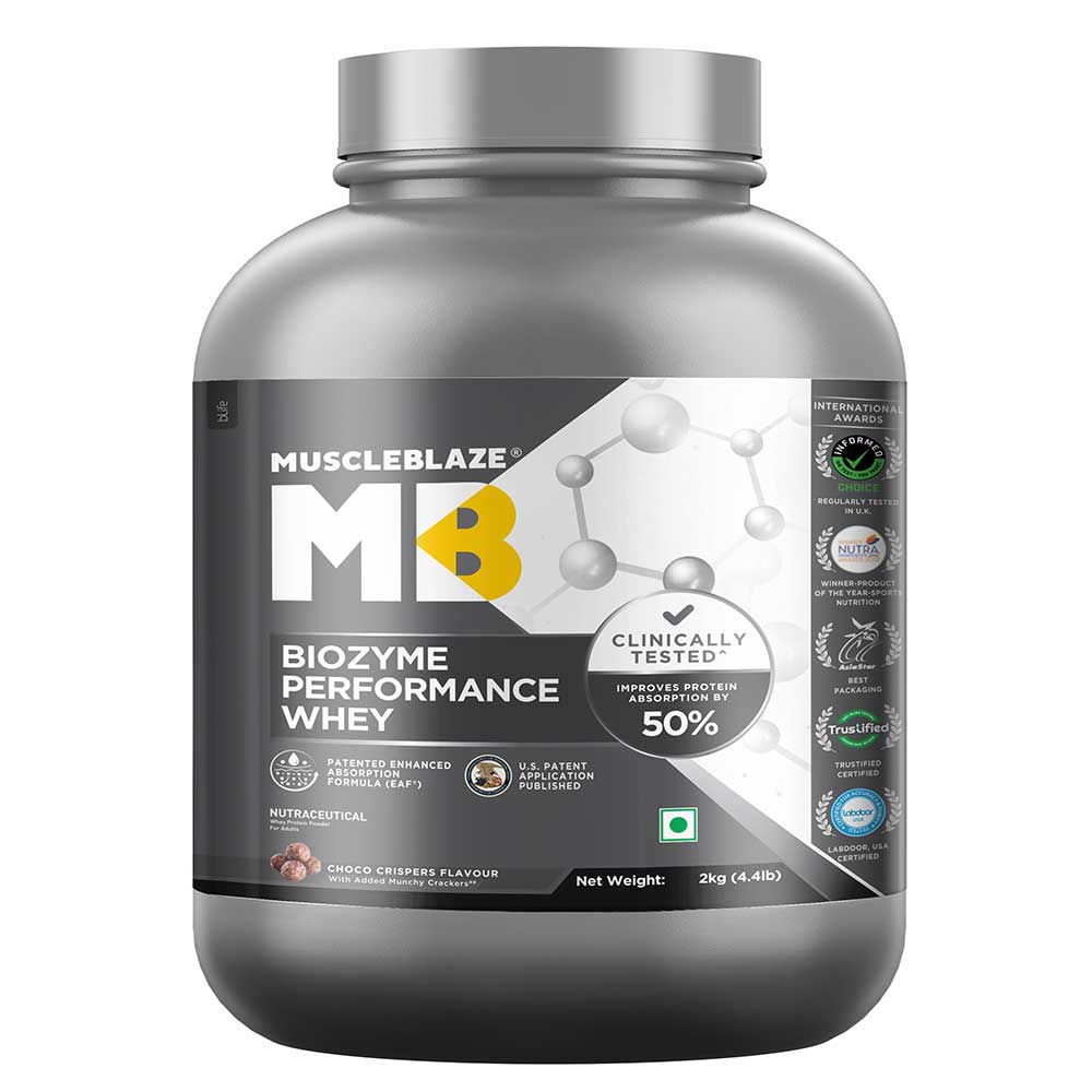 MuscleBlaze Biozyme Performance Whey Protein