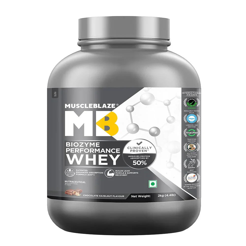 MuscleBlaze Biozyme Performance Whey Protein
