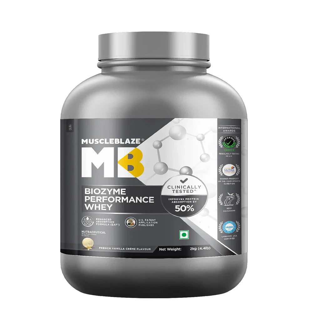MuscleBlaze Biozyme Performance Whey Protein