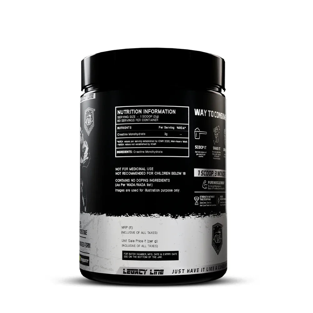 Mono Lift – Micronized Creatine Monohydrate For Explosive Strength & Power