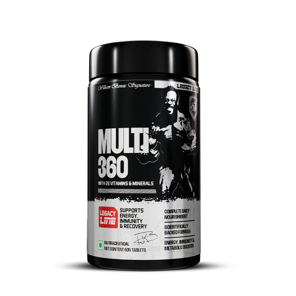 Multi 360 – Advanced Multivitamin With 25 Essential Vitamins & Minerals