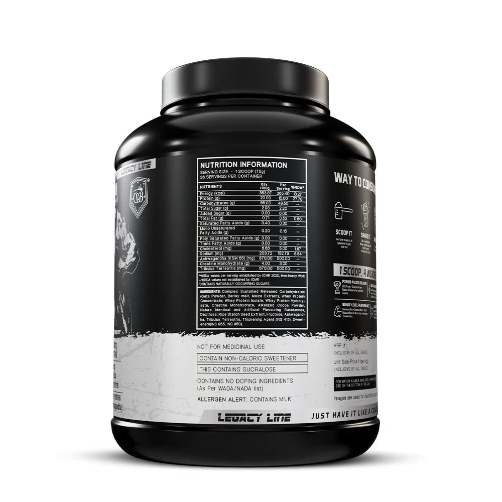 Proto Size – Hardcore Mass Gainer With Creatine