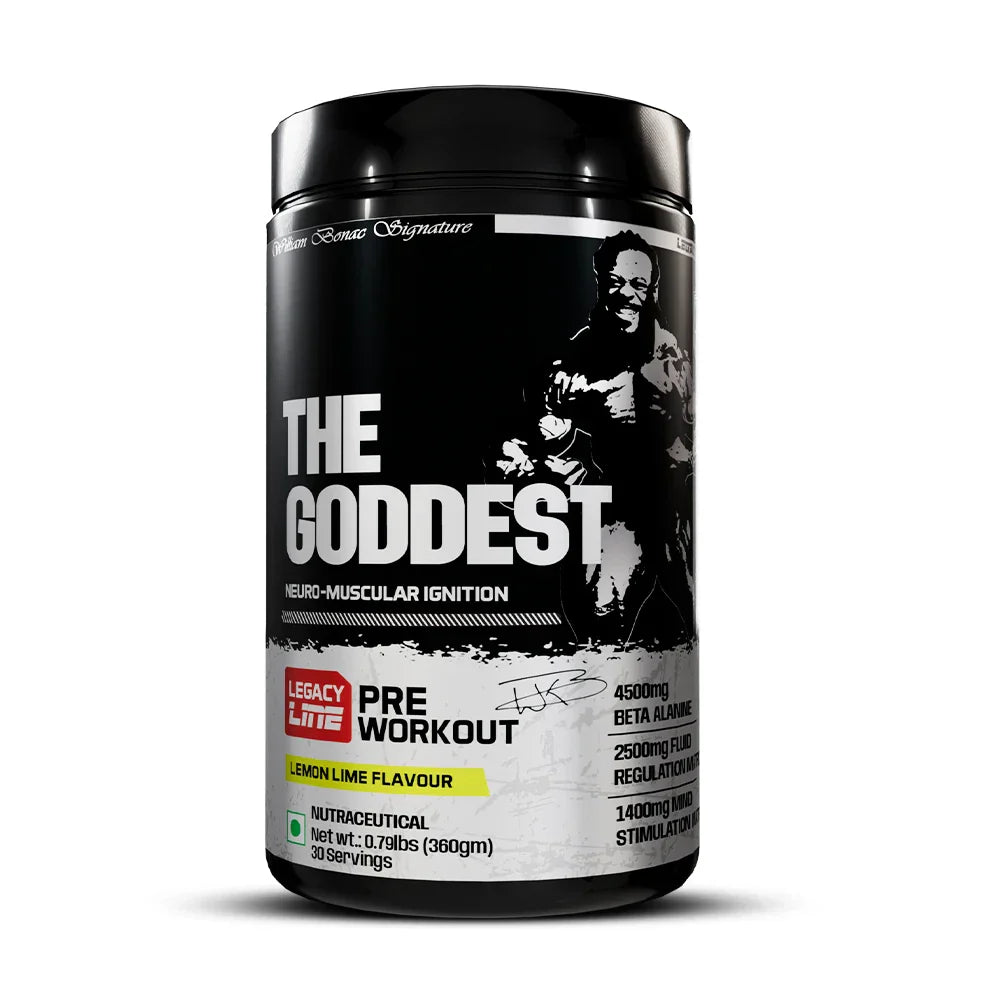The Goddest – High-Stim Pre-Workout For Unmatched Focus, Endurance & Strength