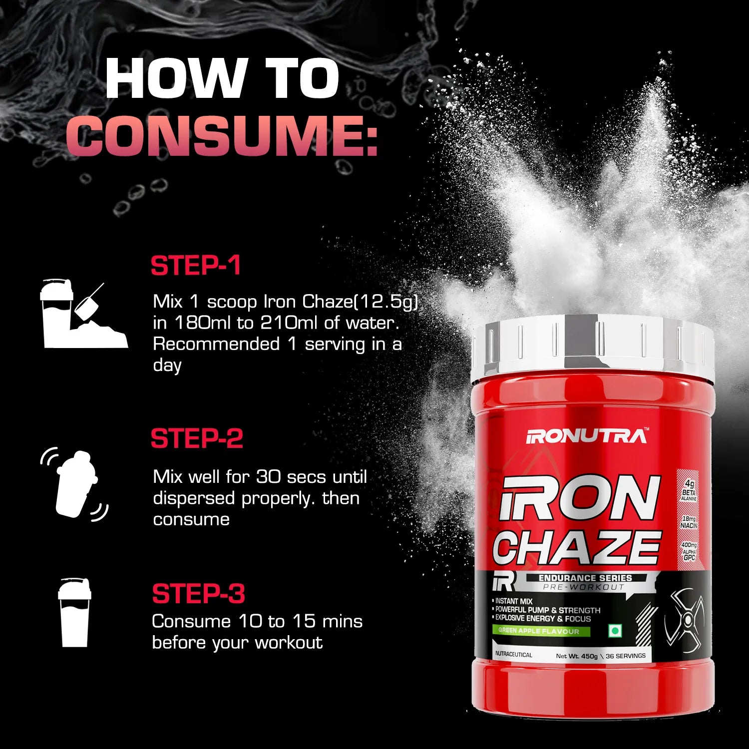 Iron Chaze Preworkout