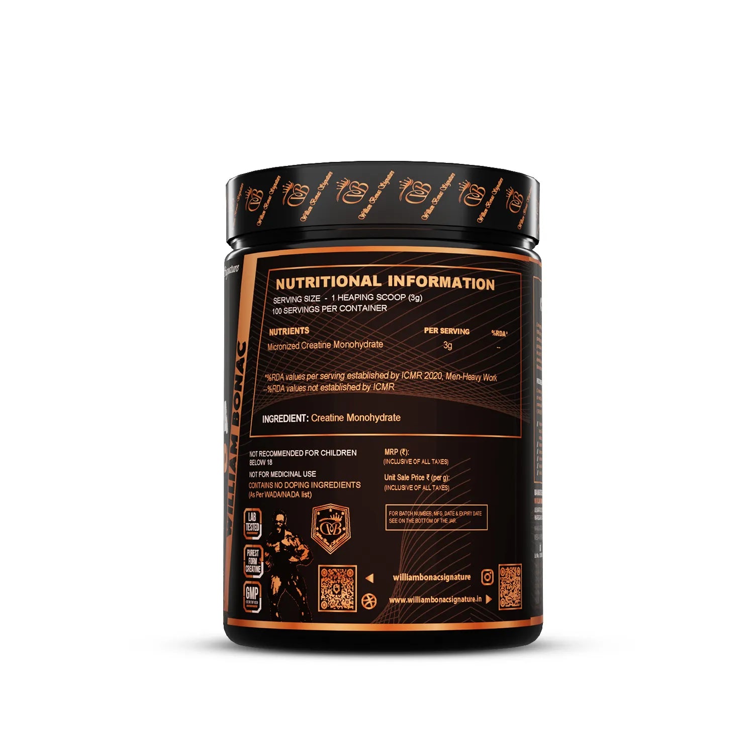 William Bonac Signature Crea Legend