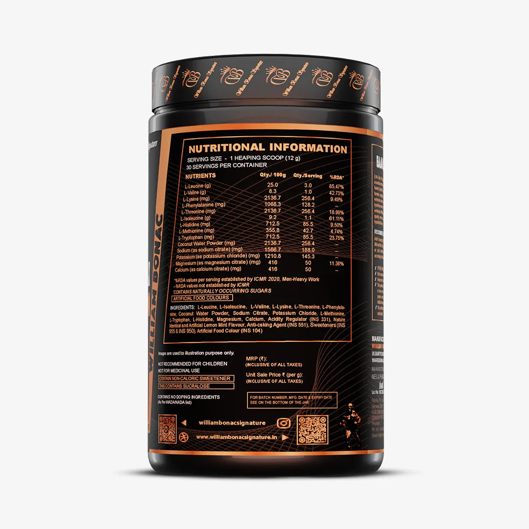 William Bonac Signature EAA Max Hydration