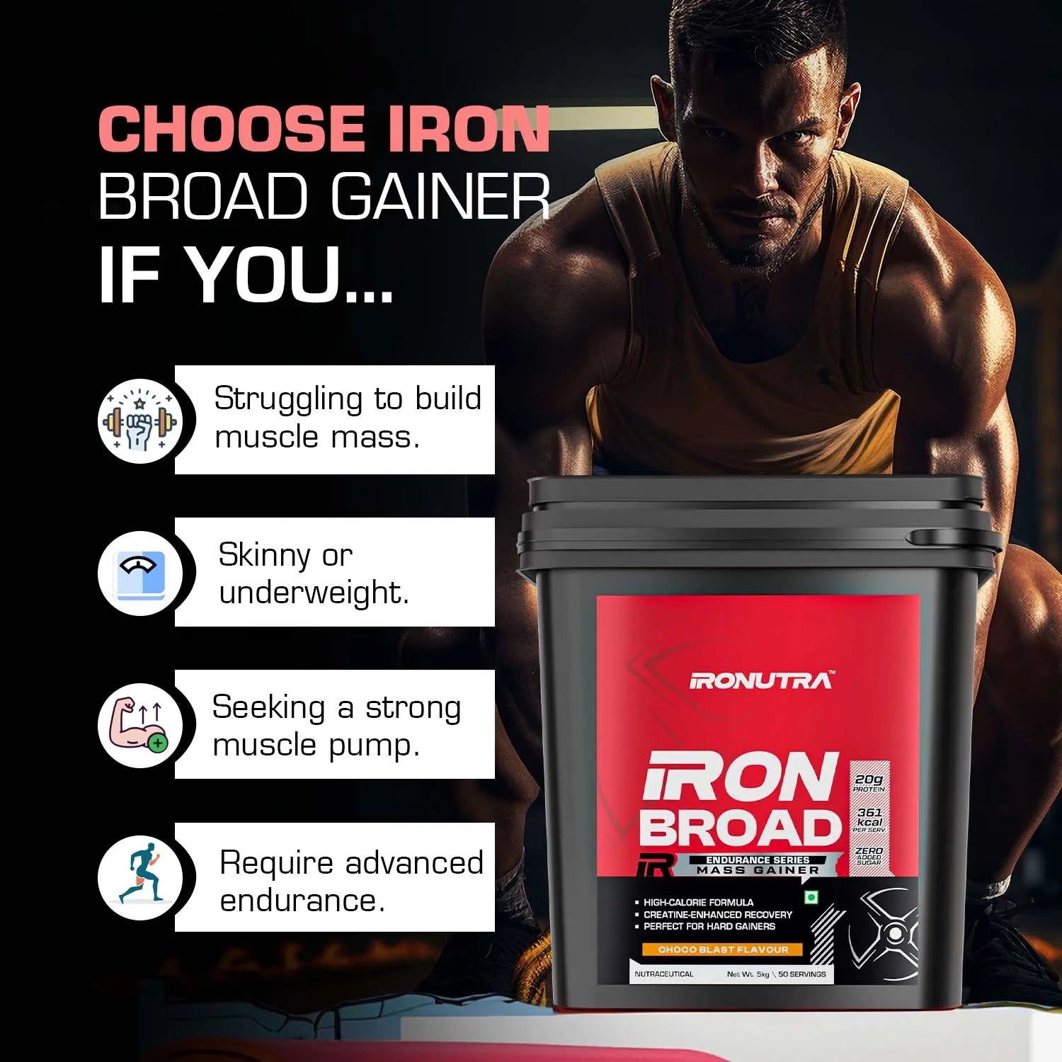 Iron Broad Gainer