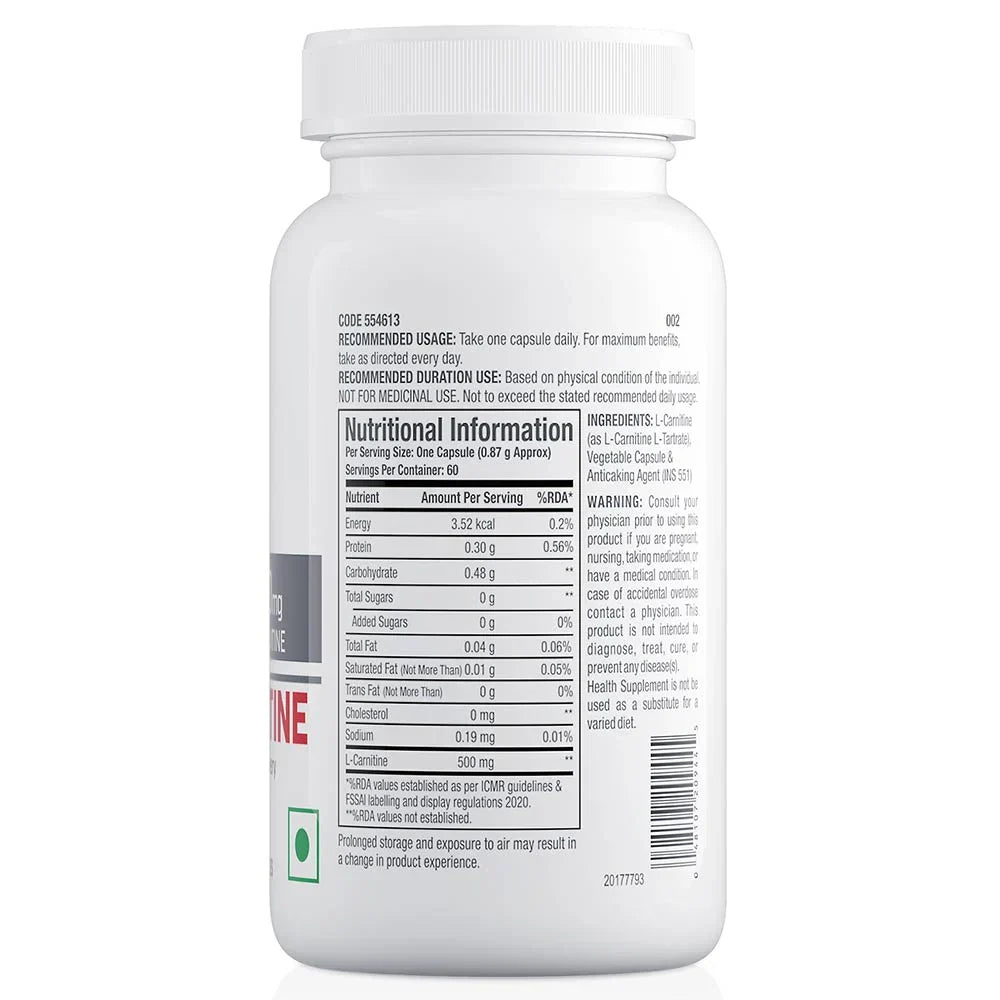 GNC Pro Performance L-Carnitine (500 mg)