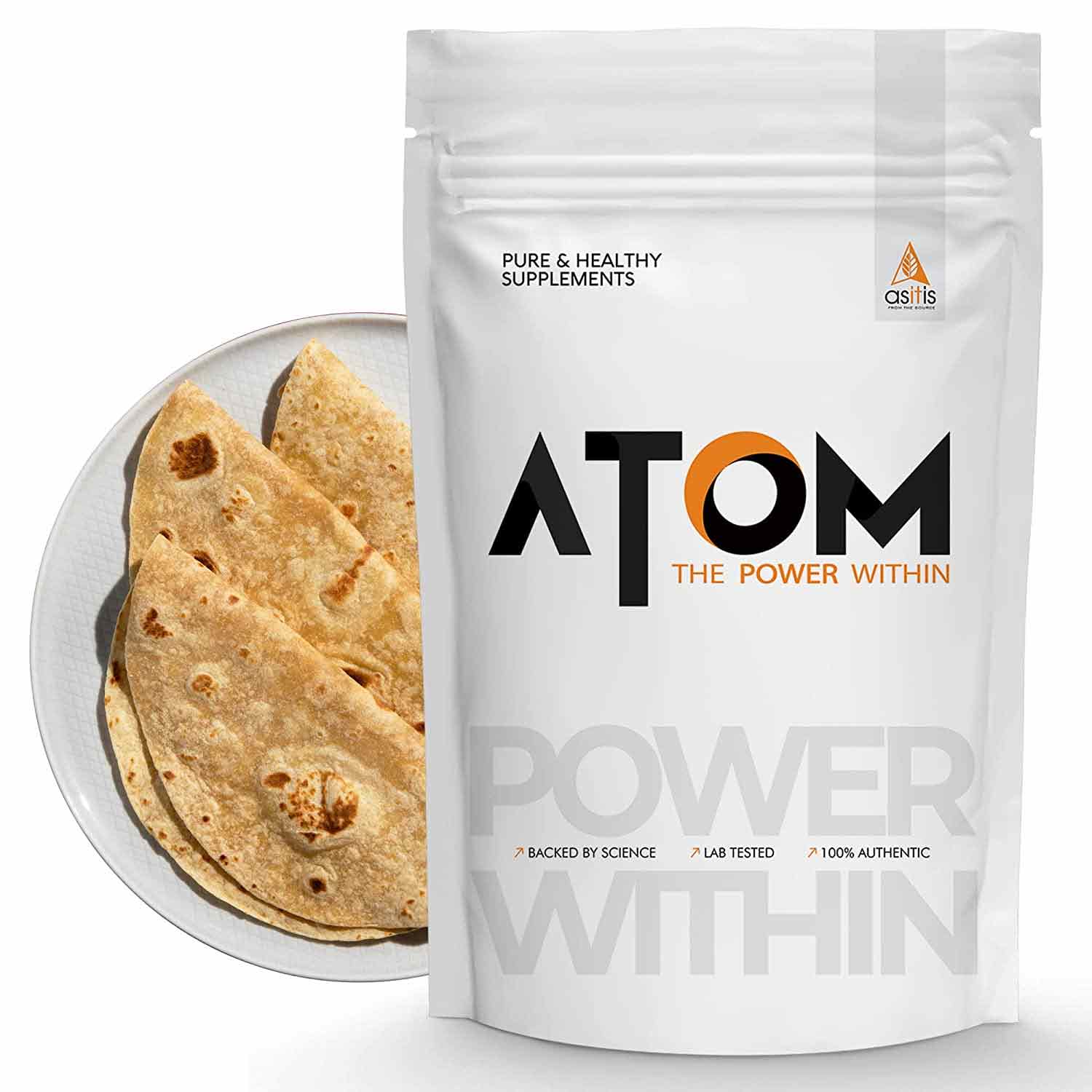 AS-IT-IS Nutrition ATOM Roti Protein
