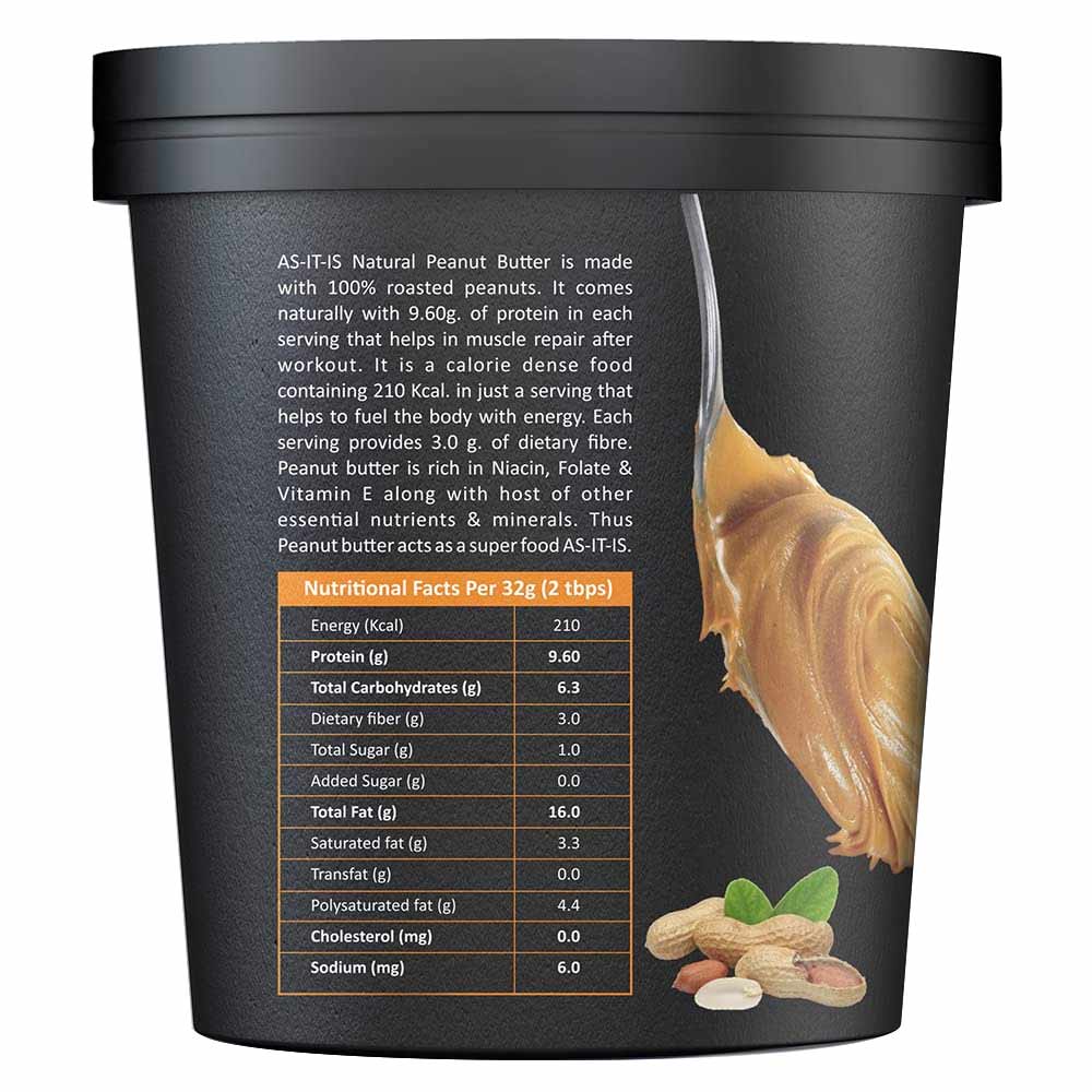AS-IT-IS Nutrition Peanut Butter