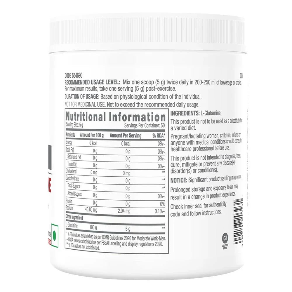 GNC Pro Performance L-Glutamine 5000mg
