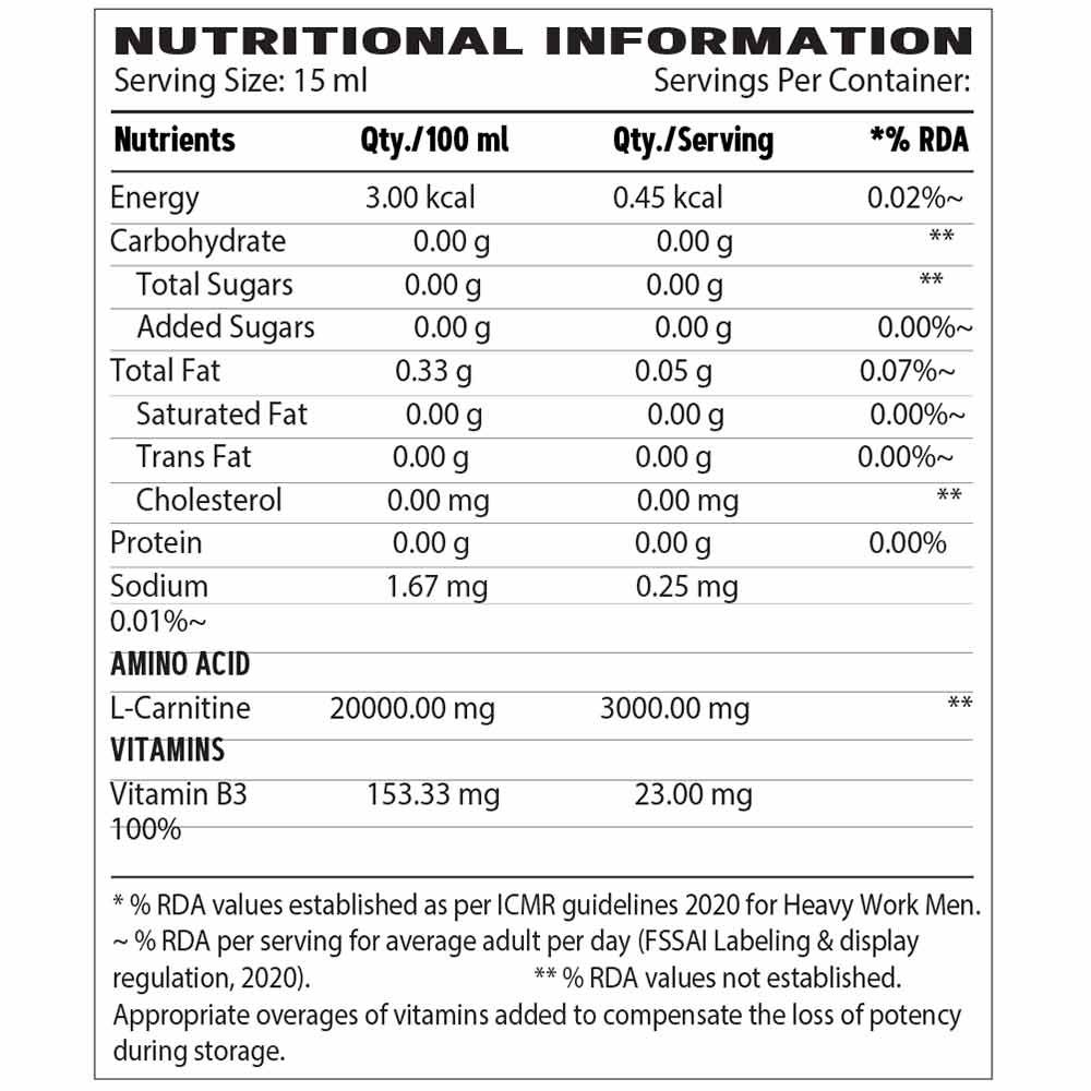GNC Liquid L-Carnitine