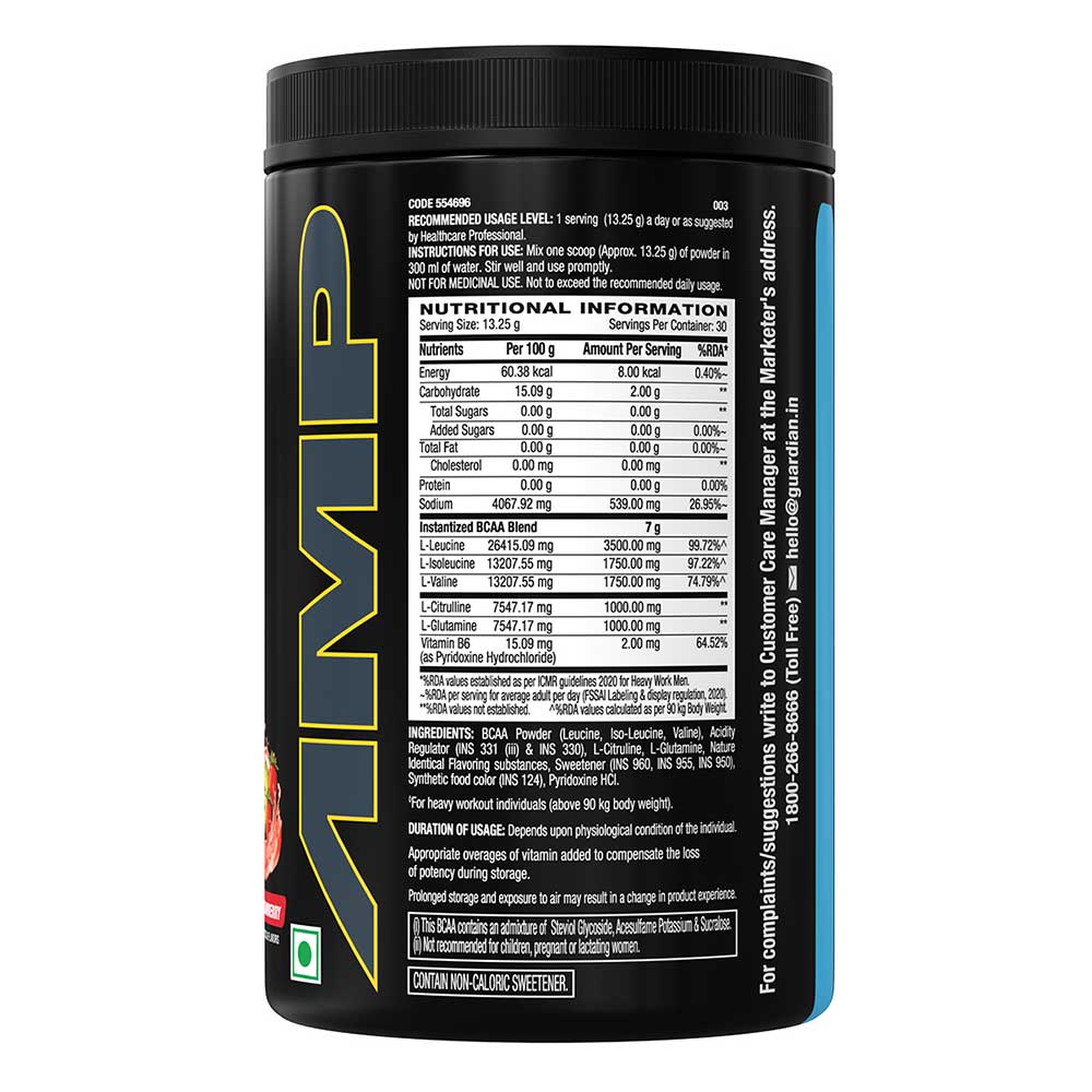 GNC AMP Gold Series BCAA Advanced, 30 Servings