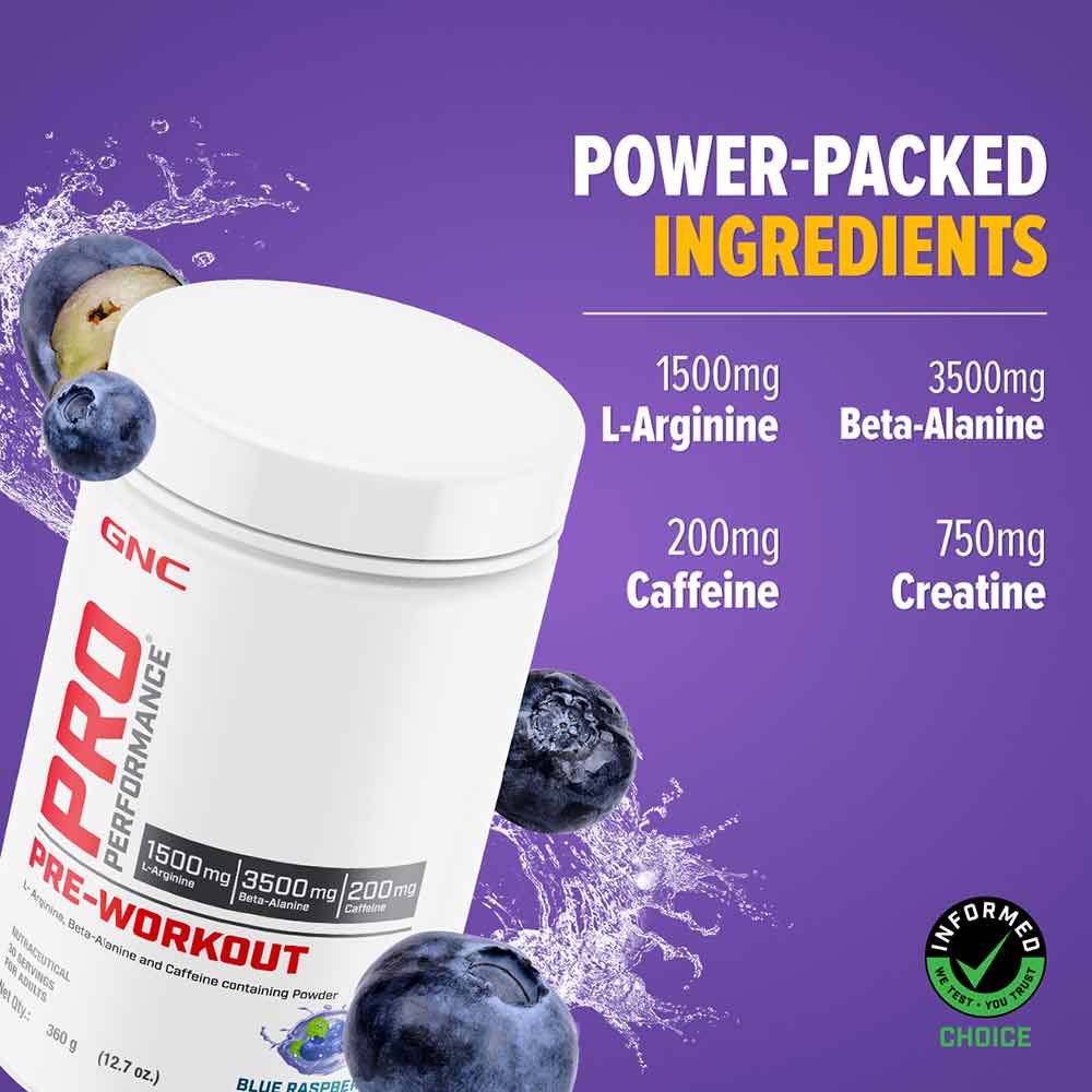 GNC Pro Performance Pre-Workout