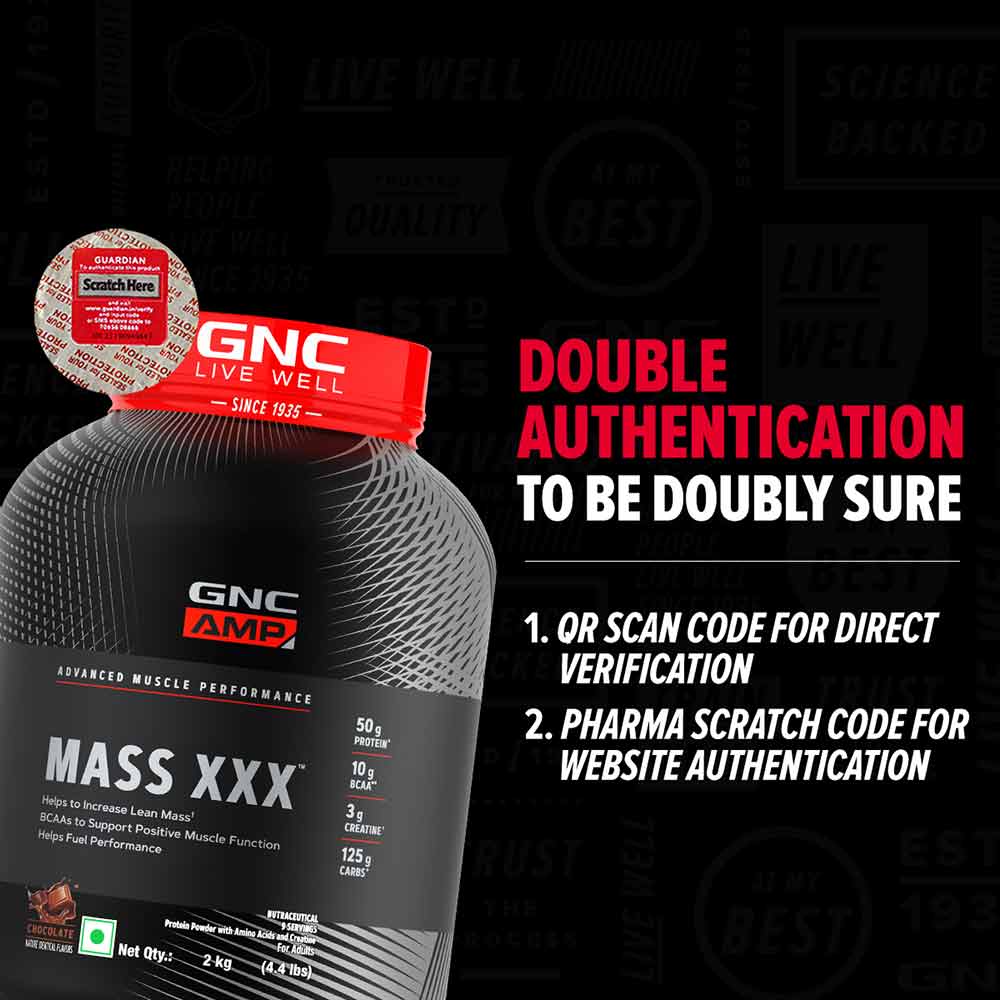 GNC Amp Mass XXX