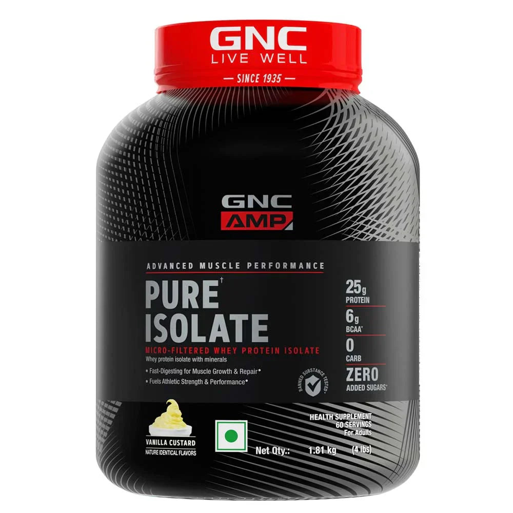 GNC AMP Pure Isolate Powder