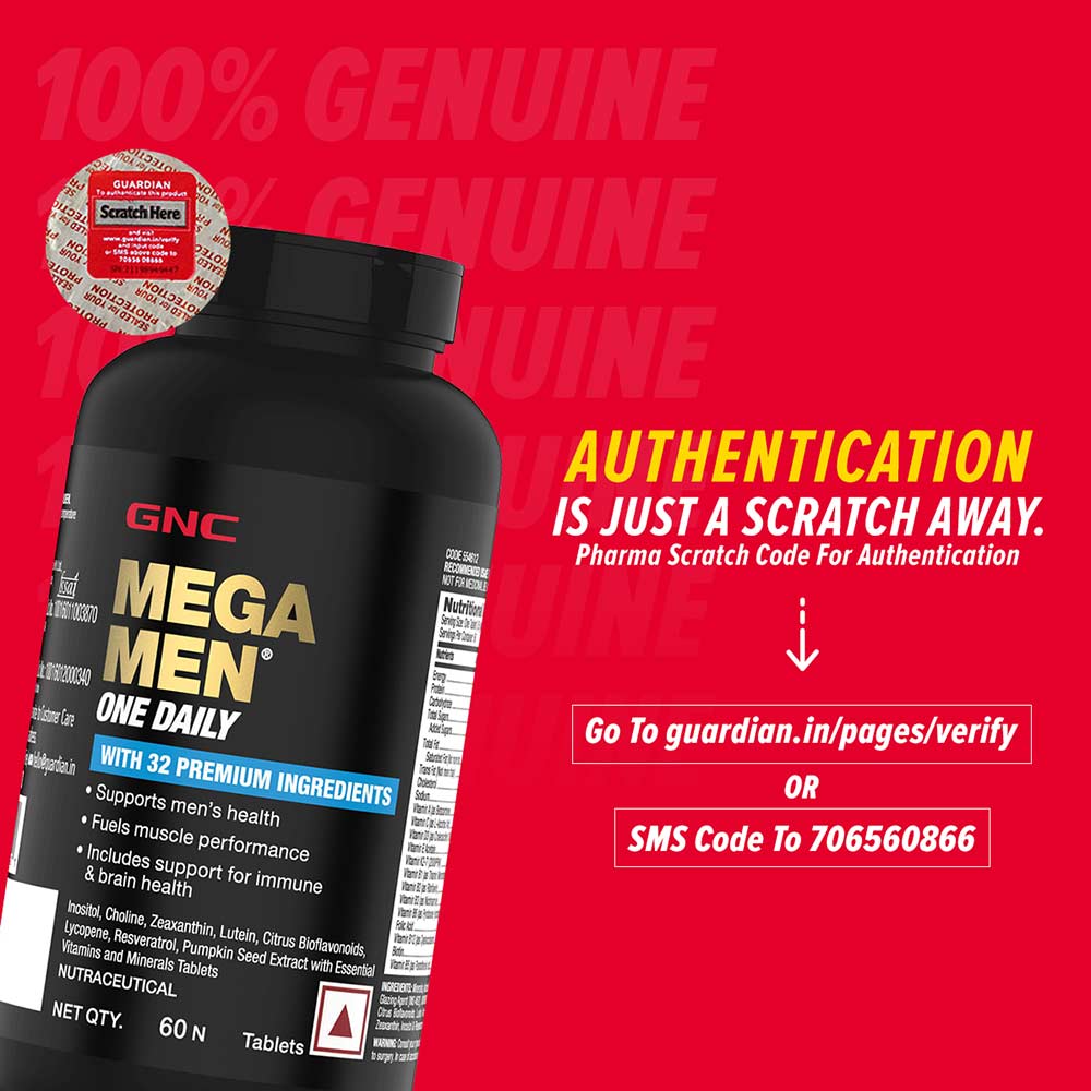 GNC Mega Men One Daily Multivitamin