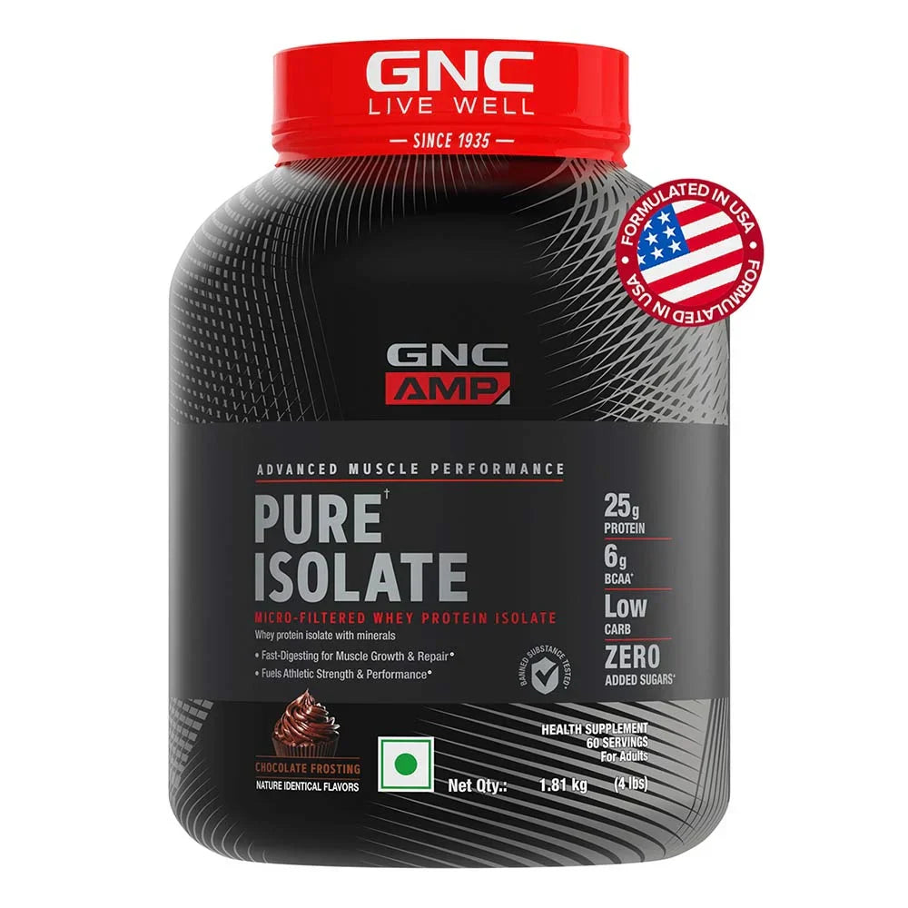 GNC AMP Pure Isolate Powder