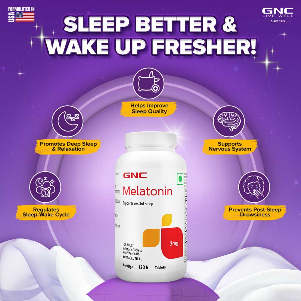 GNC Melatonin 3mg