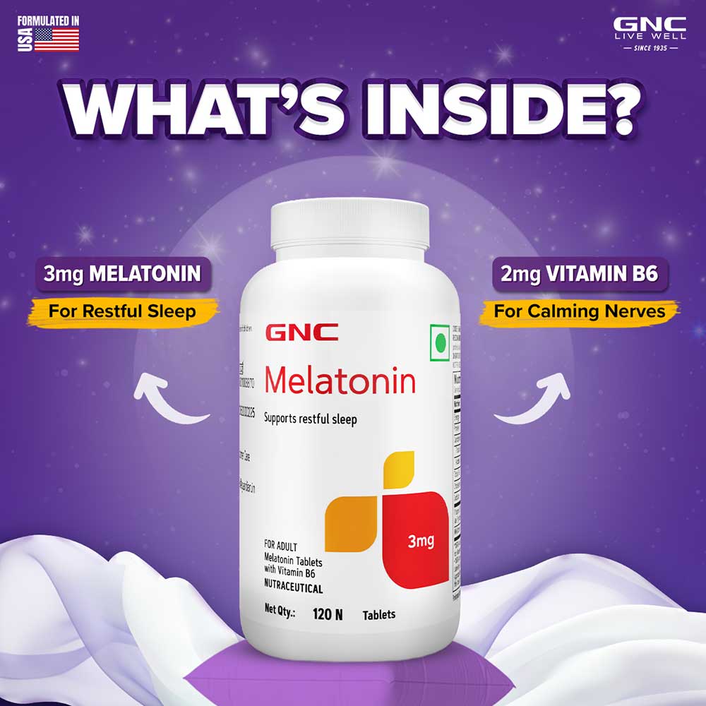 GNC Melatonin 3mg