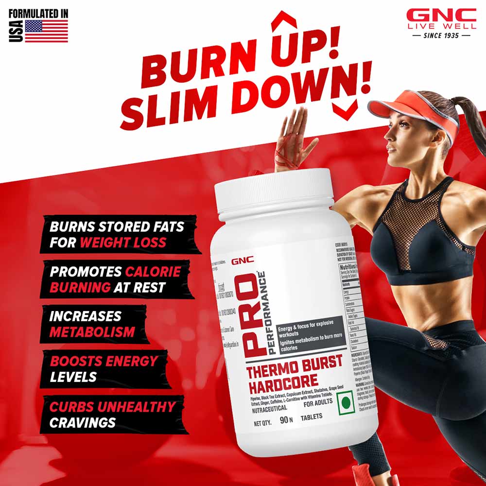 GNC Pro Performance Thermo Burst Hardcore