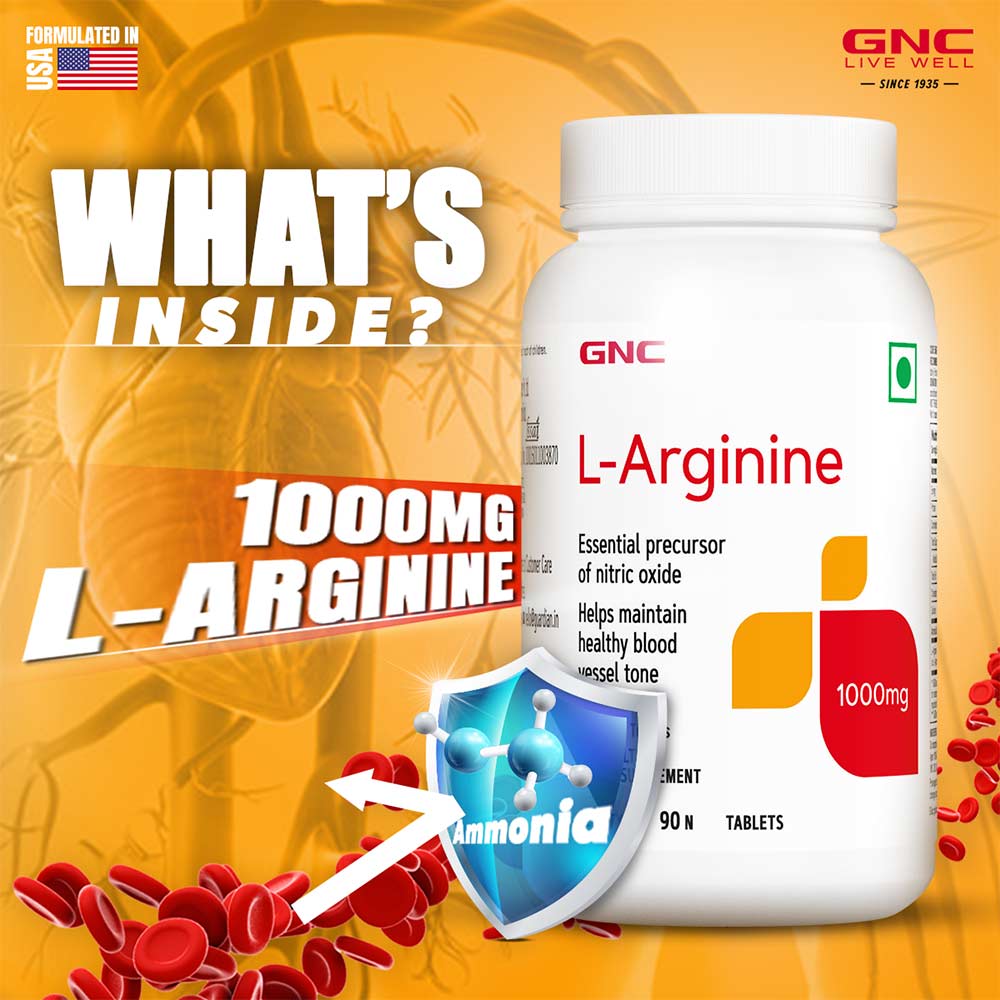 GNC L-Arginine (1000 mg)