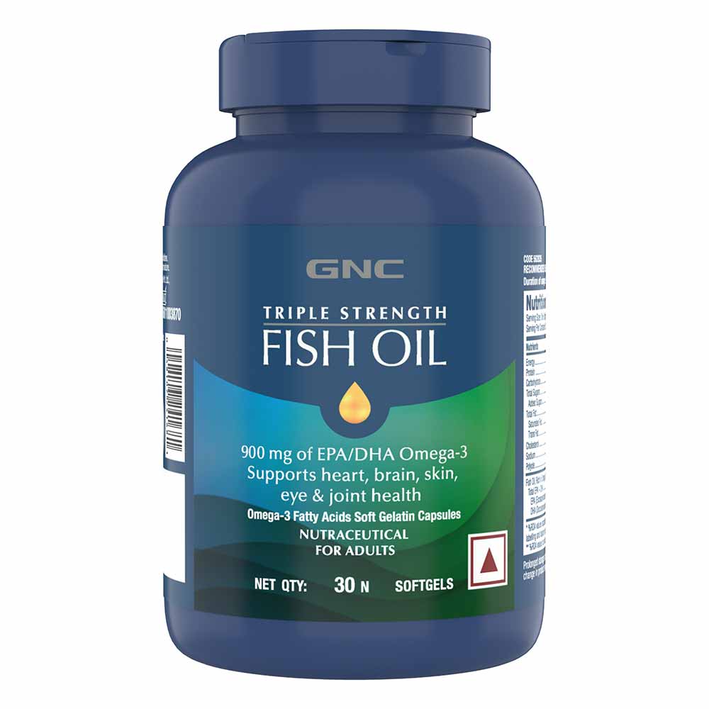 GNC Triple Strength Fish Oil
