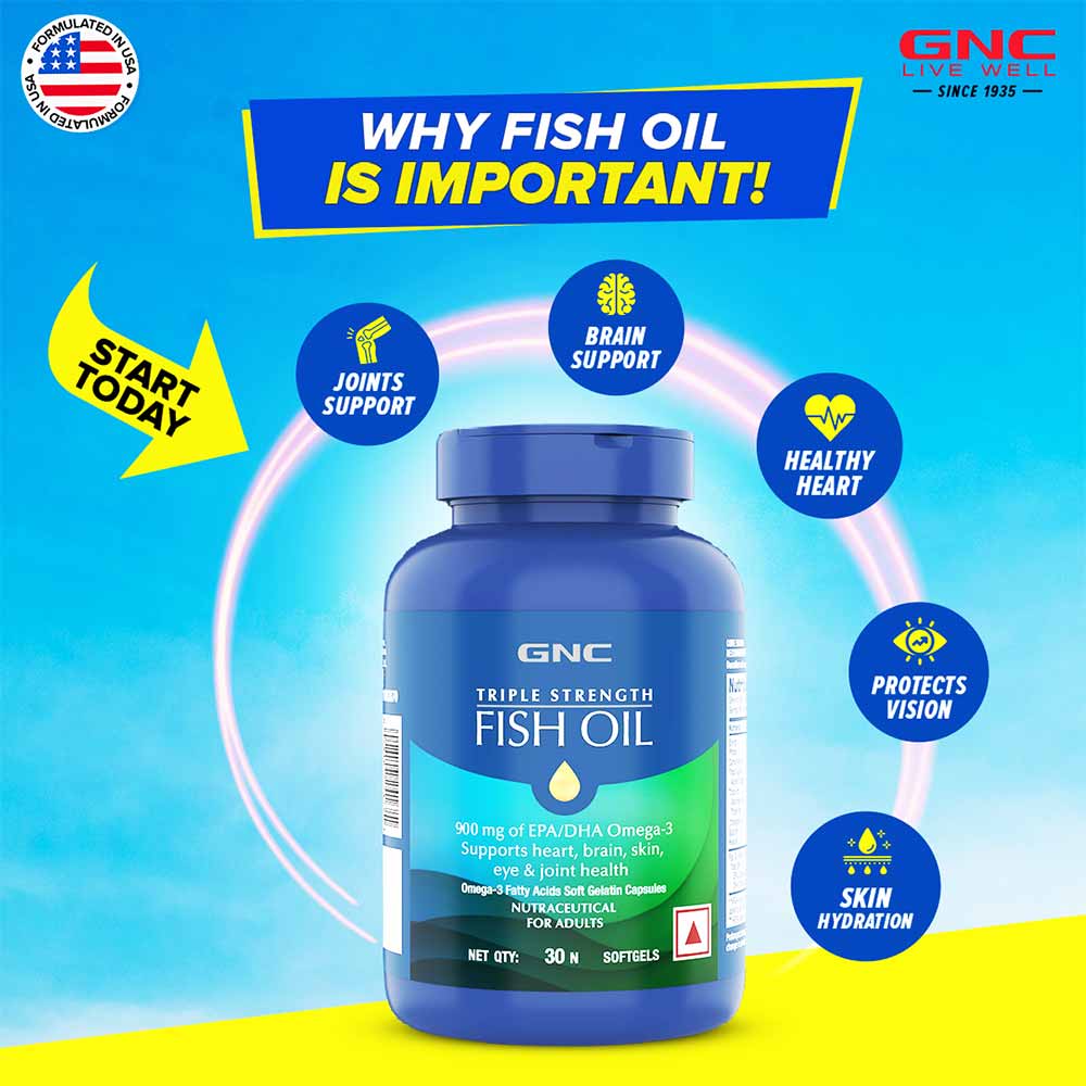 GNC Triple Strength Fish Oil