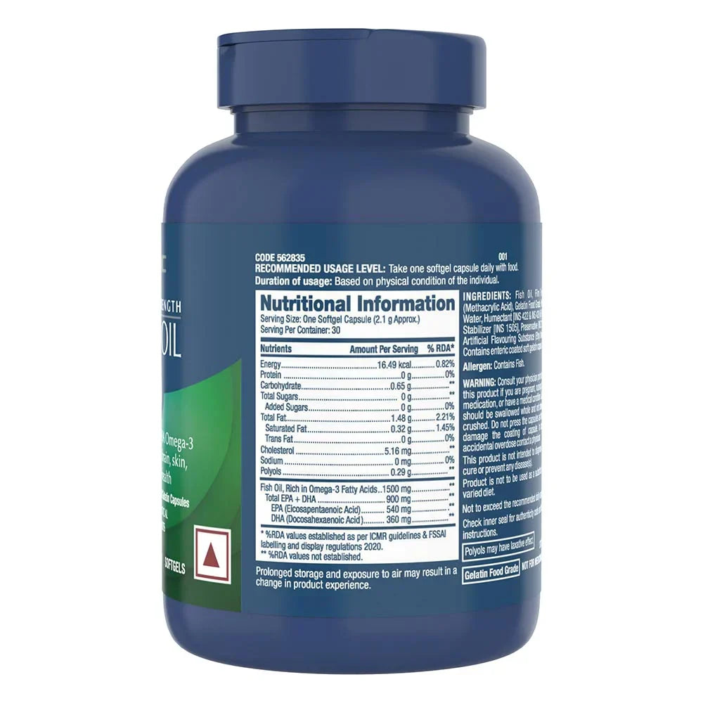 GNC Triple Strength Fish Oil