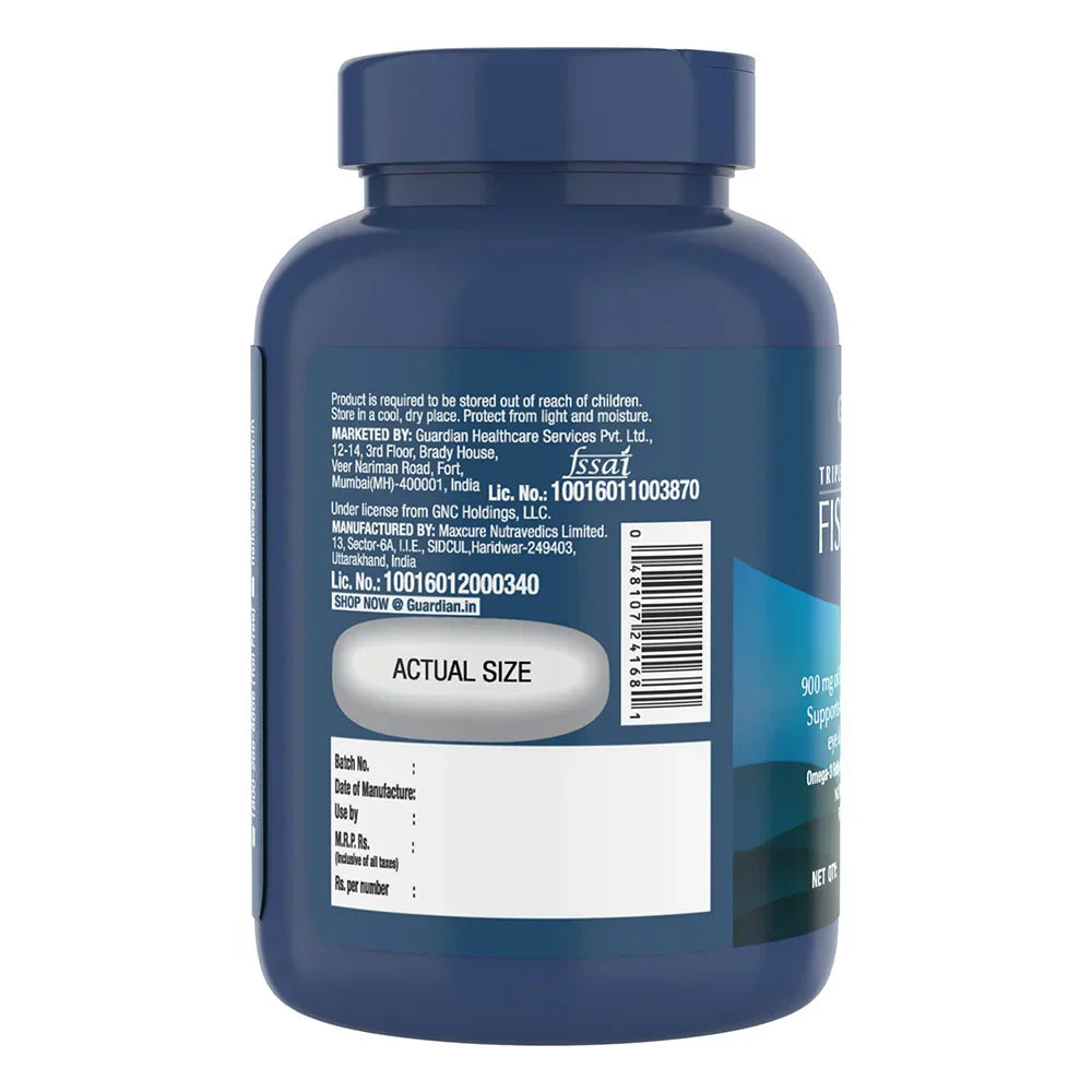 GNC Triple Strength Fish Oil