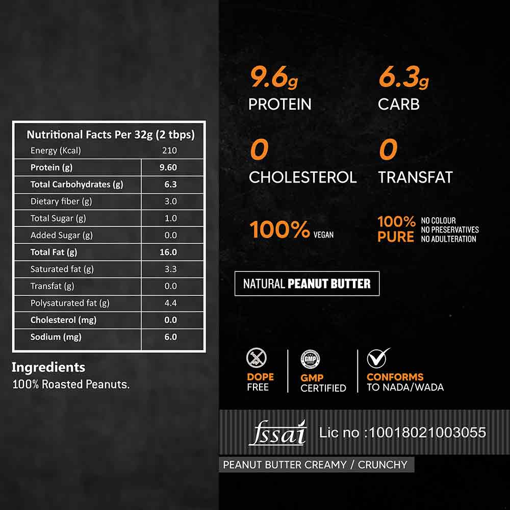 AS-IT-IS Nutrition Peanut Butter